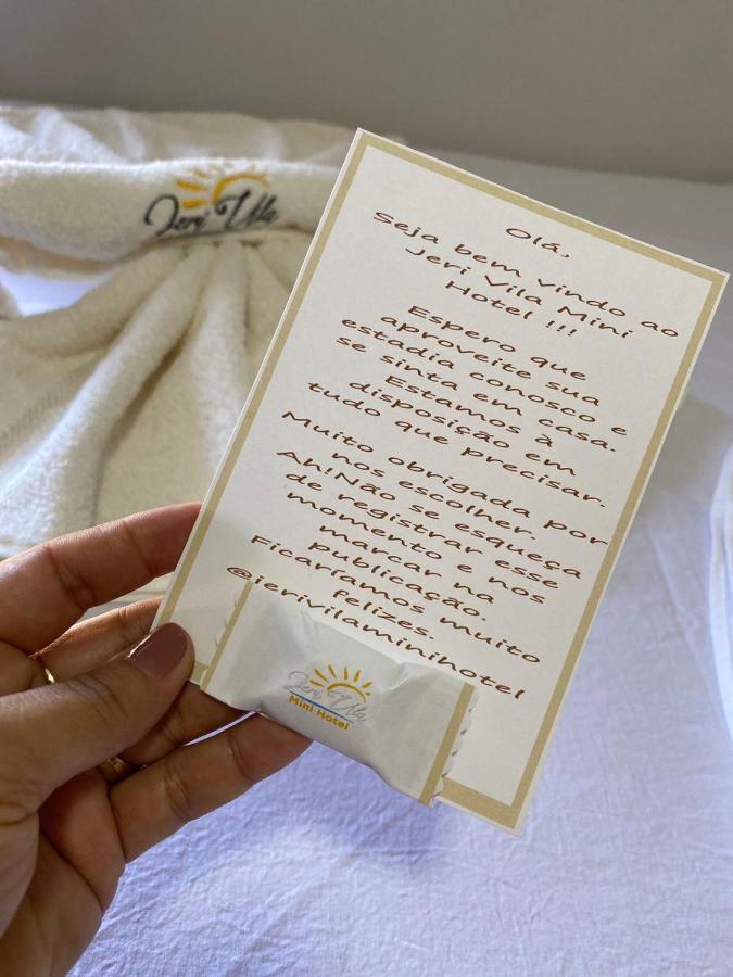 Jeri Vila Mini Hotel Jericoacoara Eksteriør billede